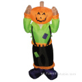 Hombre calabaza inflable de felices fiestas para Halloween